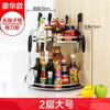 Stainless Steel Corner Spice Rack Kitchen Counter 2 Or 3 Tier Triangle Organizer No Assembly With Optional Chopstick Holder