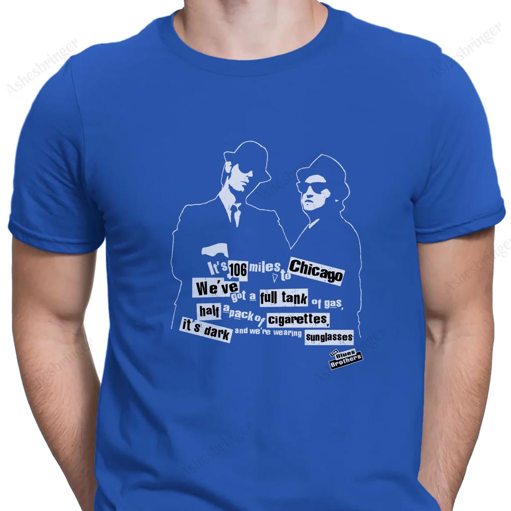 The Blues Brothers - Wir haben einen vollen Tank Benzin Humor Grafik Lustiges T-Shirt Street Casual Style T-Shirt für Männer und Frauen