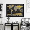 Scratch Map Deluxe Scratch Off World Map World Map Wall Art & World Map Poster Scratch Map Small,zxl