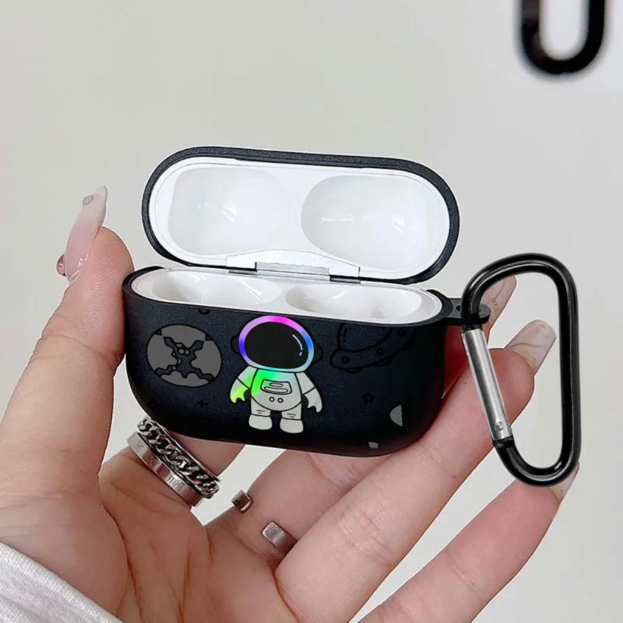 Hülle Für Airpods 2 3 1 Pro2 Pro3 Pro 4 Kopfhörerhüllen Abdeckung Astronaut Niedlich