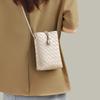 Mobiele telefoon tas nieuwe zomer dames tas geweven tas schouder crossbody tas veelzijdige mini schoudertas