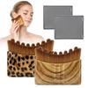 Mit Aufbewahrungsbox Lymphatische Kontur Gesichts Pinsel Quadratische Form Kontur Gesichts Pinsel Hautpflege Behandlung