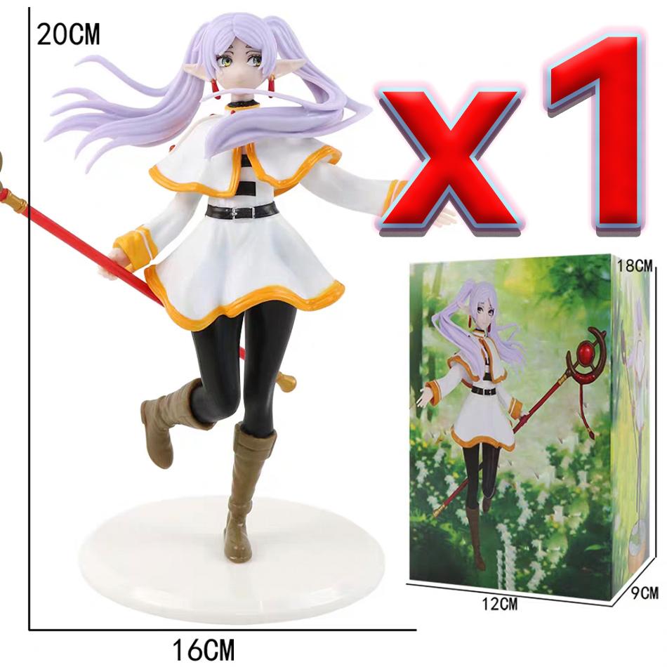 6 beauties Frieren Beyond Journey's End Frieren Anime Figure Desktop Cute Sousou no Frieren Action Figure Fern Figurine Model