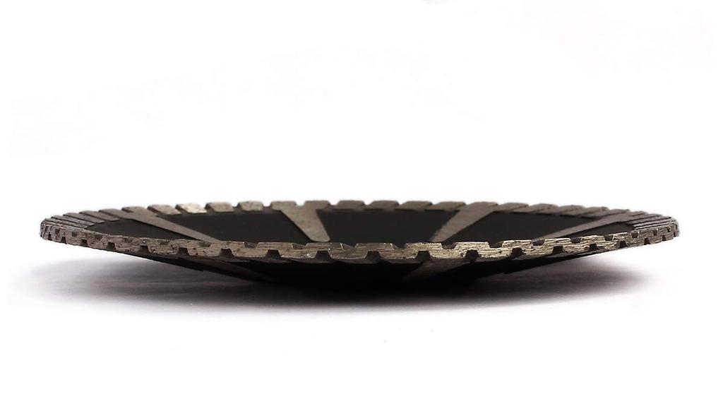 Concave Curved Diamond Blade for and Continuous Turbo Rims 5-inch Granite, Marble,