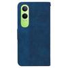 For OnePlus Nord CE4 Lite 5G/Oppo K12x 5G (China) Case PU Leather Geometry Imprint Wallet Phone Cover