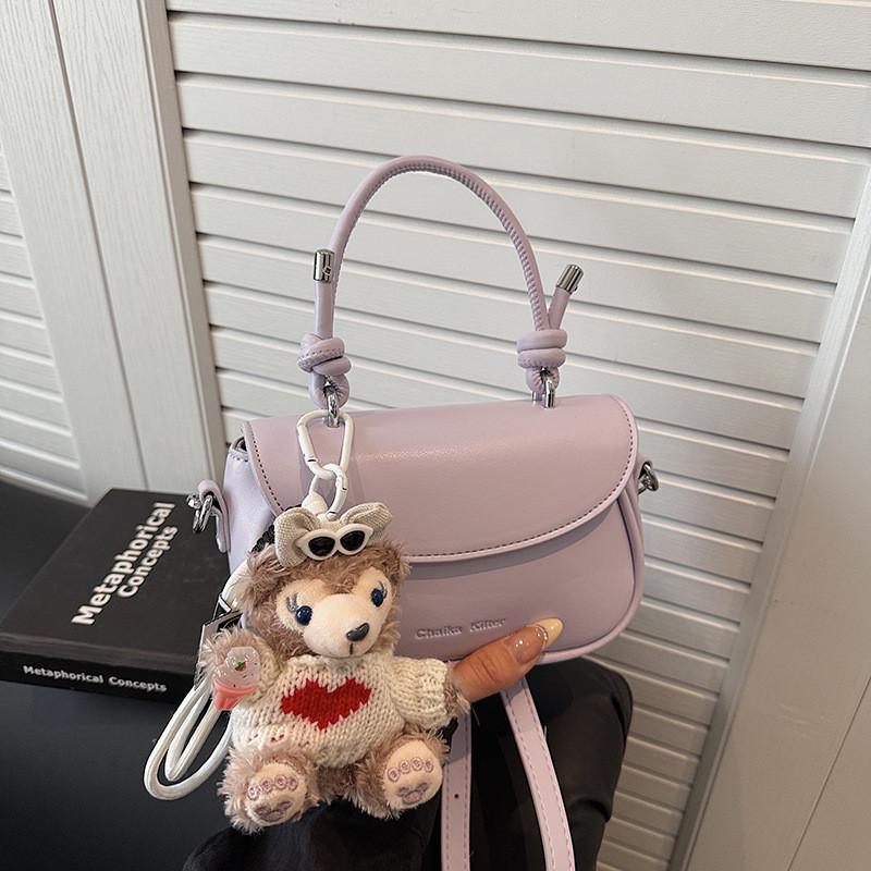 IELGY Summer Fashion Ladies Handbag Simple All-Match One-Shoulder Messenger Mobile Phone Small Square Bag