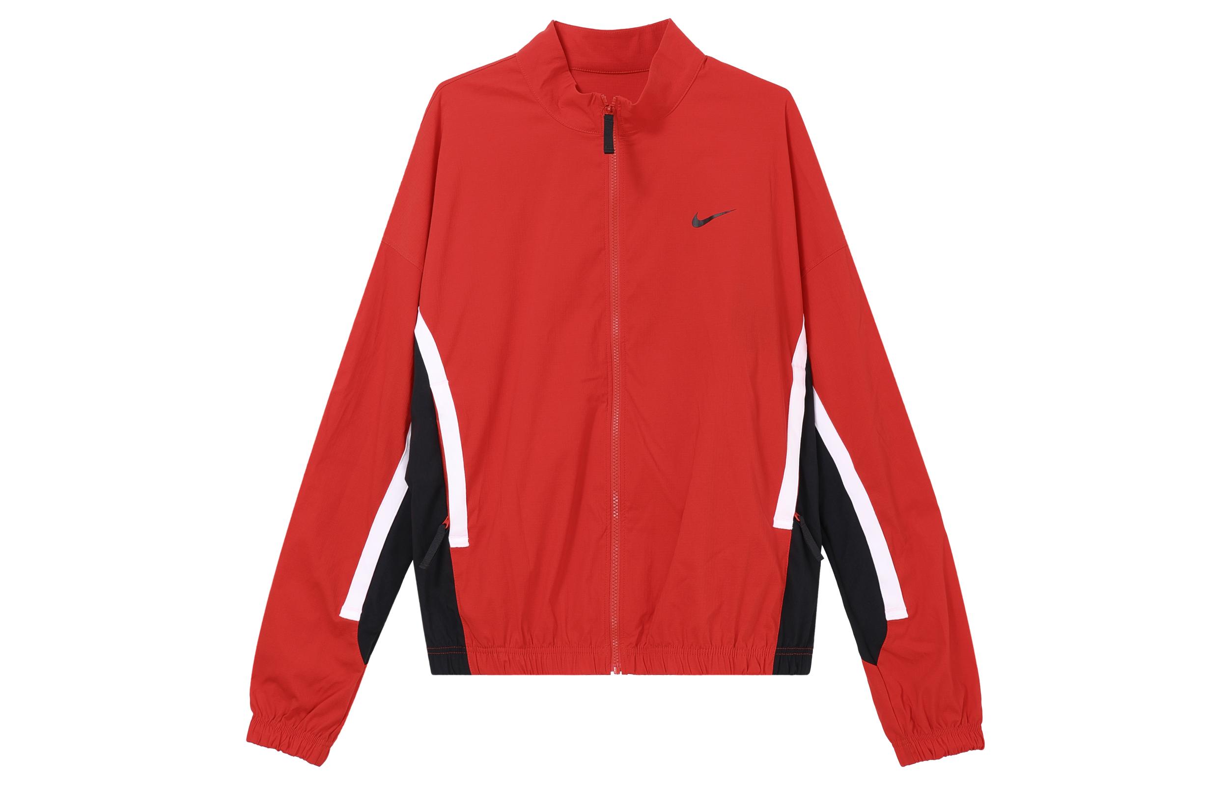 

Nike Jackets Men s Red Stand Collar Moderate Other DV9443-657 XXL