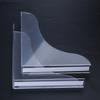 2pcs/set Bathroom Splash Cover Multipurpose Bathtub Splash Cover Supplies for School Office Dormitory Countertop