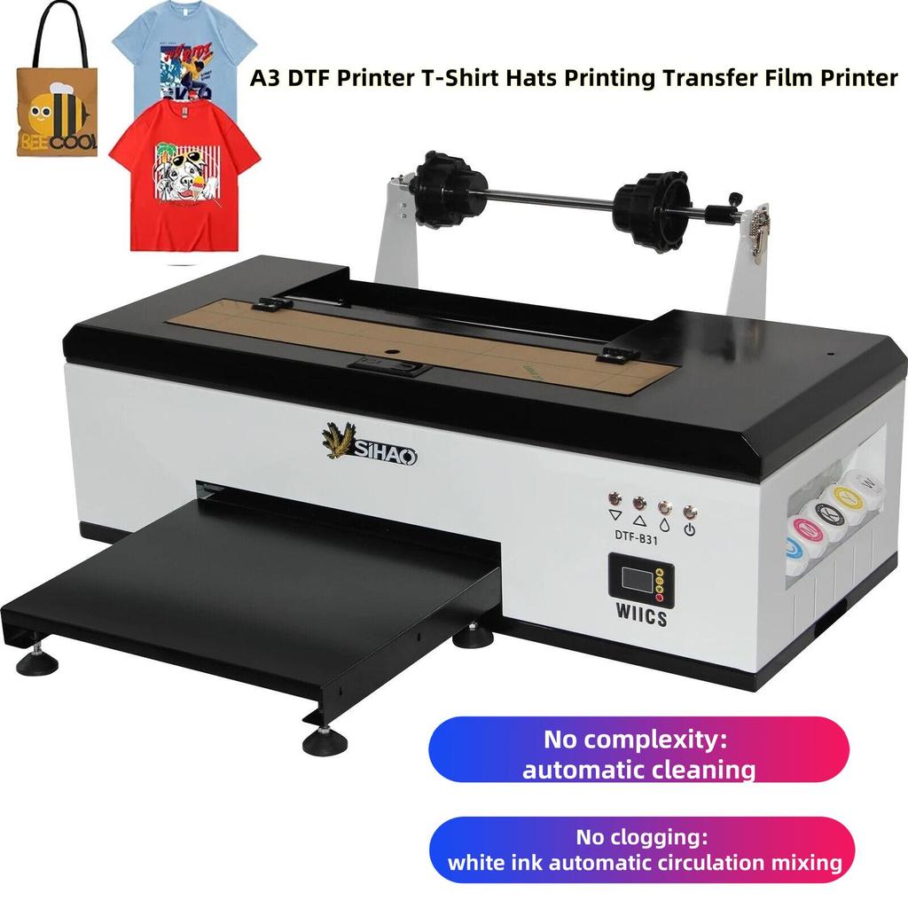 Stampante A3 R1390 DTF Stampante per trasferimento T-shirt Stampante DTF per abbigliamento Cappello