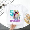 2026 New K-POP Saja Boys Print Short-Sleeved Spring Family Clothing for Boys and Girls Cute Cotton T-shirt for Boys and Girls