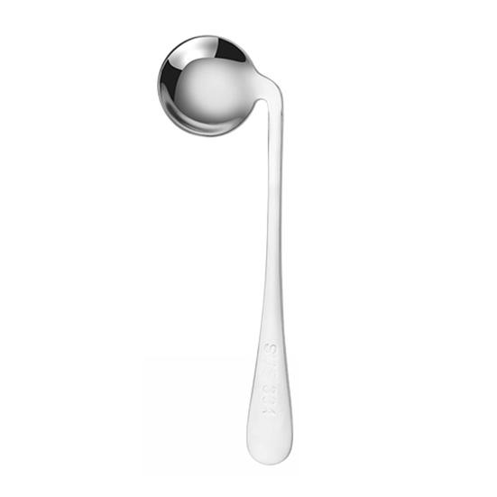 Stainless Steel Elbow Spoon Elderly Self-Feeding Curved Fork Angled Spoon Disabled Adults Patient Feeding Tableware Adaptive Utensils