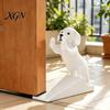 Sturdy Door Security Tool Cute Dog Stopper, 3D Printed Wedge Stopper for Bottom Durable PLA of Door, Non-Slip Holder, Decorative Stop Bedroom Creative