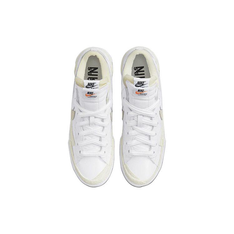 Nike Blazer Low Sacai White Patent Leather DM6443-100