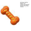 Dog Bone Toy Squeaky Chew Toy Textured Rubber Bone Safe Teeth Cleaning Toy for Teething Puppies And Large Dogs Oral Care