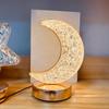Bedroom Crystal Touch Dimming NightLight Girl Room Home Decorations Aesthetics USB Table 3D Moon Lamp
