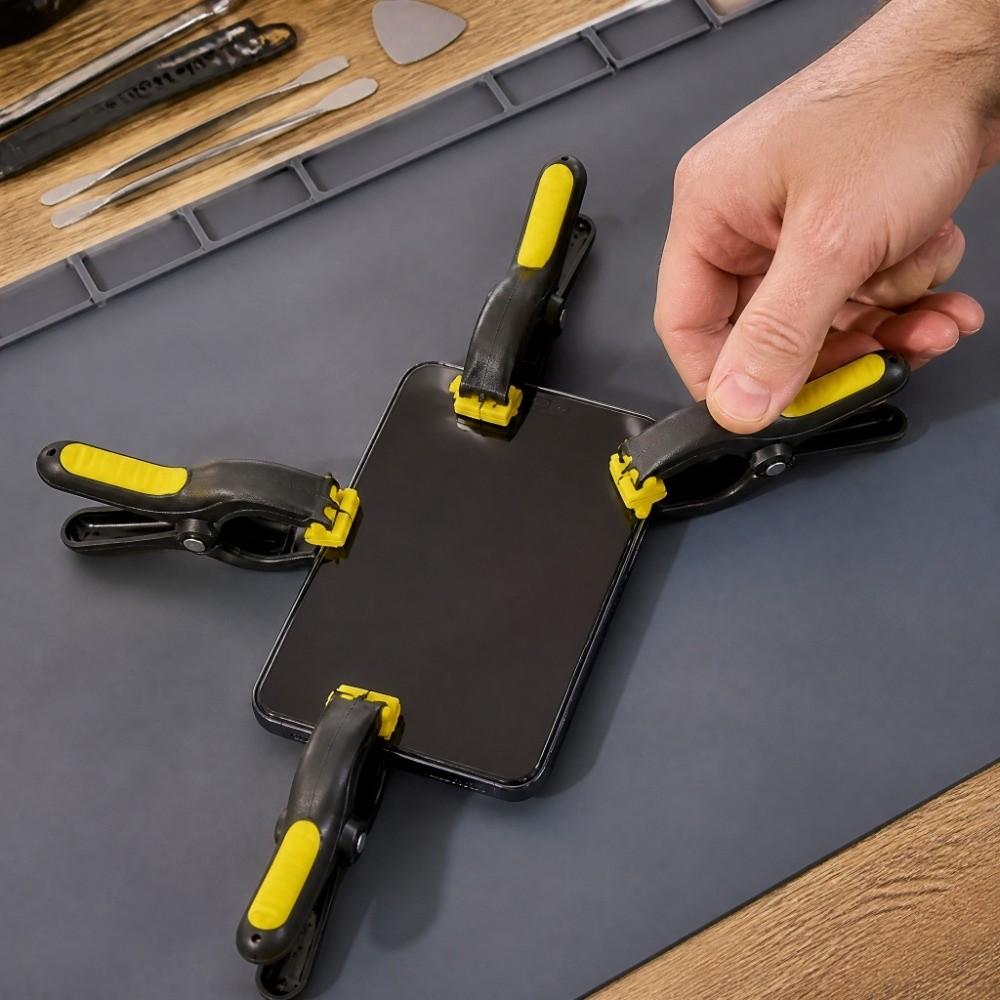 10pcs Adjustable Design Digitizer Repair Clip ABS Material Screen Repair Tool Kit Maintenance