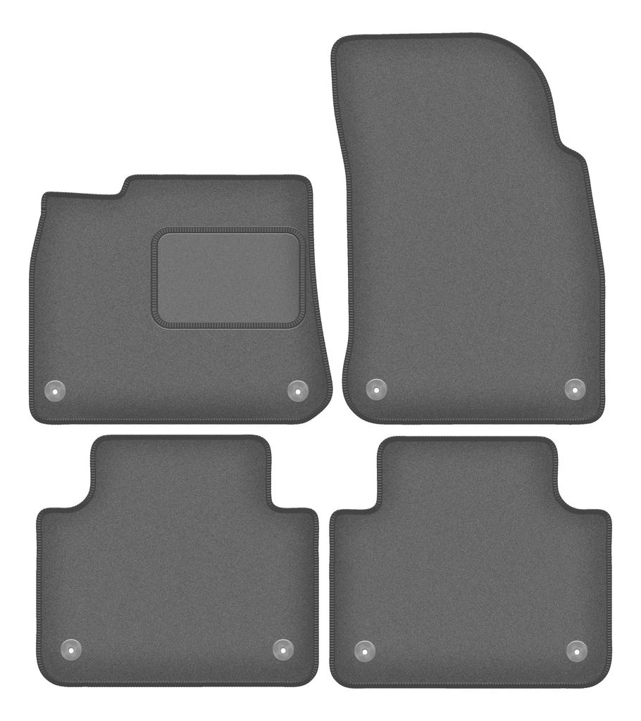 Veloursgraphit-Autofußmatten für: Porsche Cayenne III SUV (2018-)