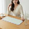 Gingham Mouse Pad Cute Table Blotter Table Cushion Desk Mat  Workers