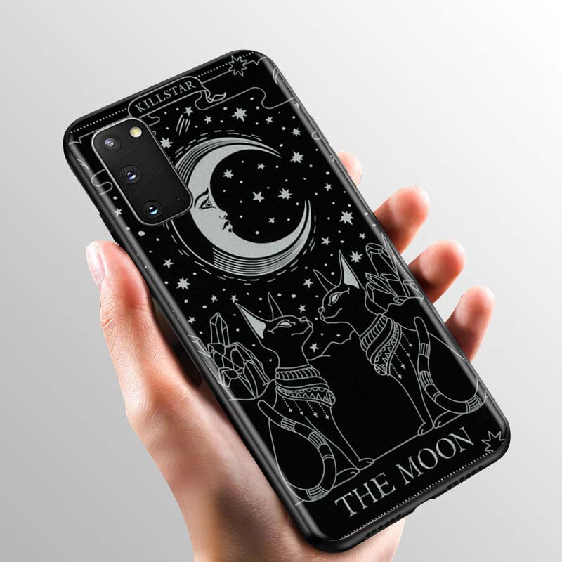 

Чехол для Samsung Galaxy Note 10 Lite Plus 20 Ultra 8 9 S20 FE S21 S10, мягкий силиконовый чехол для телефона Funda Witches Moon Tarot Shell Samsung S8 Plus