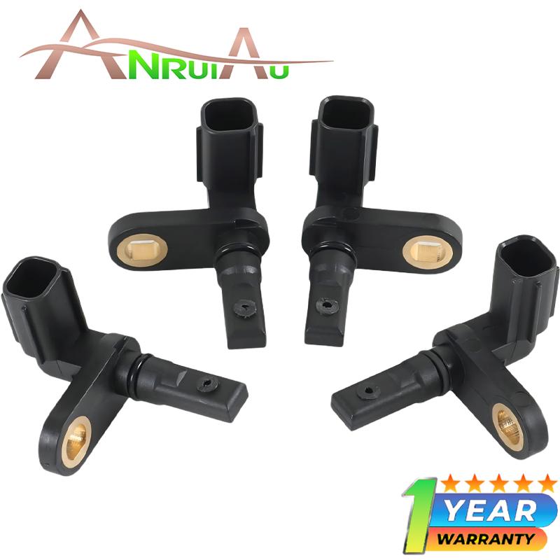 NEW 4PCS 895430C020 ABS Wheel Speed Sensor Front & Rear Left & Right For Toyota Tundra 2007-2017 Sequoia 2008-2017 895420C020