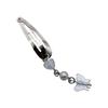 Metallic Style Hairpin for Sweet Girls Cute Butterfly Pendant Charm Hair Barrettes Aesthetics Bangs Hair Accessories