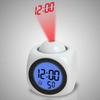 Projection Alarm Clock Digital Display Temperature Display Snooze Function USB/Battery