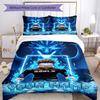 Roblox Customize Text Bed Sheet Set Design for Study room Breathable Duvet Cover Custom Room Decor Wedding Party GiftLuxury Gift for Birthday,