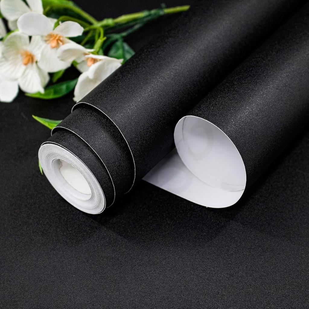 55cm Width Self-adhesive Film Green Matt Thickened Sticker Furniture Kitchen for Cupboards Tables Wall DIY Renovation Wallpaper