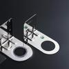 Mounted Bathroom Shelves Stainless Steel Bottle Holder Matel Hook Shower Rack Shampoo Organizer