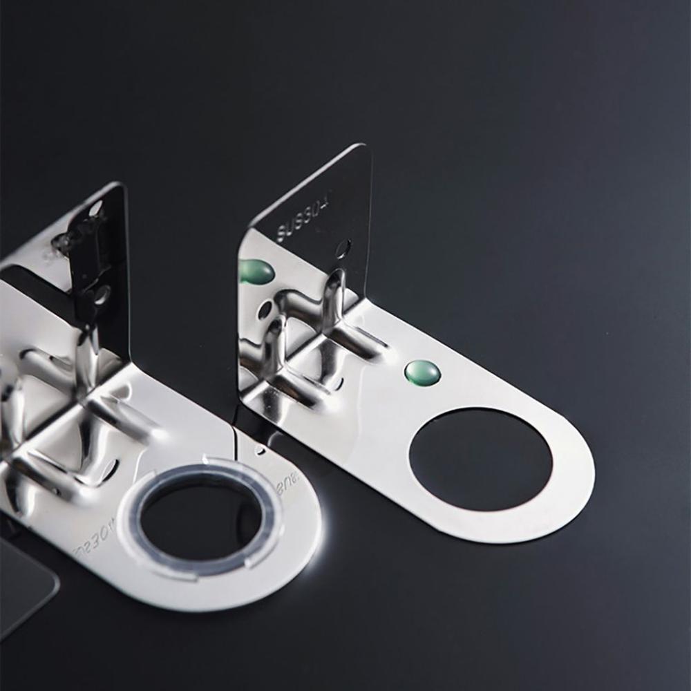 Mounted Bathroom Shelves Stainless Steel Bottle Holder Matel Hook Shower Rack Shampoo Organizer