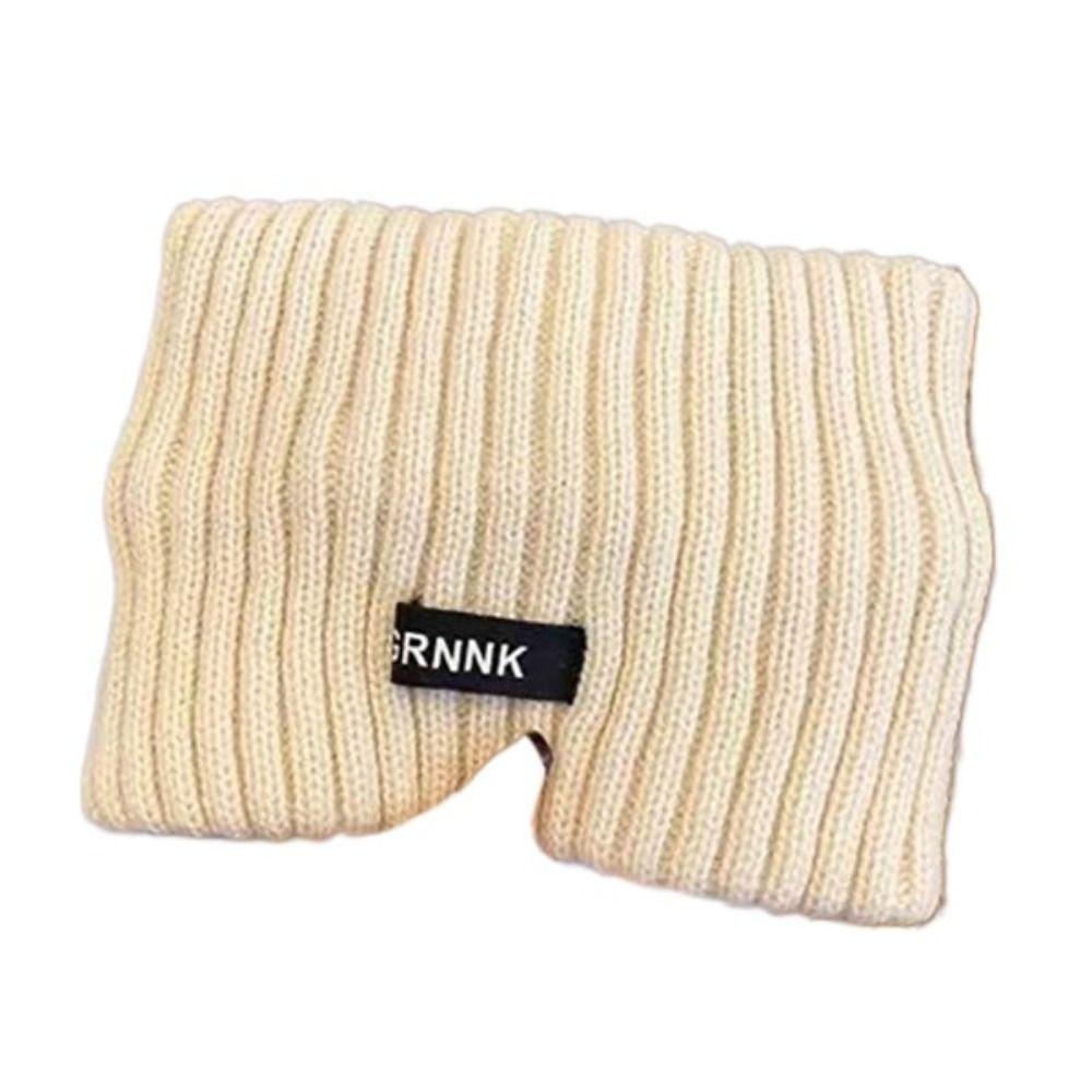 Elastic Winter Hat Wide Warm Headwrap New Knitted Hat  Autumn Winter