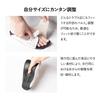 AKAISHI Official Arch Fitter 603 Sofa Room Shoes for Men and Also Helps with Plantar Fasciitis (L 24.0-24.5cm Black) Slippers, Women,