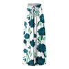 Women's Summer Wide Leg Pants High Waisted Flowing Pockets Fashion Casual Casual Bohemian Printed Beach Pants