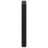 Coffee Table Legs, 2 Pcs, Black, 50X(72-73) Cm, Steel