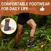 1 Paar Koperen Compressie Enkelbraces, Antislip Strips, Ademende Ondersteuningsmouwen, Hoge Elasticiteitsgraad, voor Mannen & Vrouwen