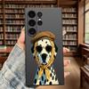 Stylish Dalmatian with Beret Soft TPU Case Slim Shockproof Protective Cover For Samsung Galaxy S Ultra FE Plus A Series 5G