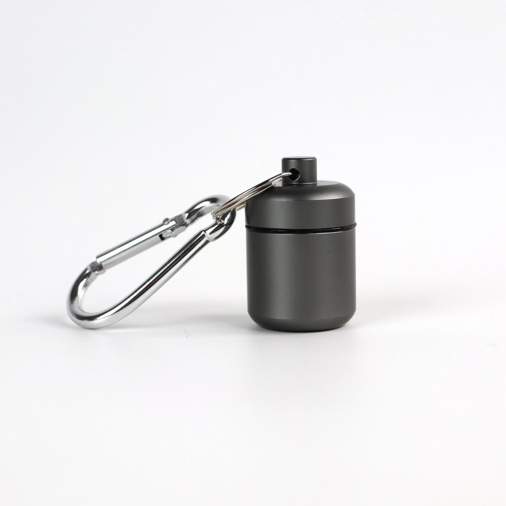 New Premuim Portable Mini Pill Case Keychain Box Waterproof Travel Container Bottle with Keyring for Medicine Ear Plug Jewelry