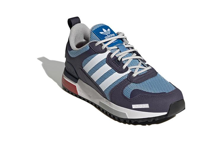 adidas Originals ZX 700 Pantofi Sport Rezistenți la Abraziune Respirabili cu Partea Joasă pentru Copii Stil de Viață Negru Albastru HP8871