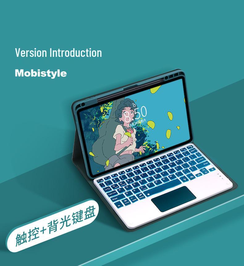 Redmi Pad Pro 12,1" Tablet-Hülle mit Bluetooth-Tastatur & Stifthalter für Xiaomi Poco