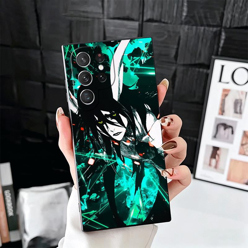 Bleach Ulquiorra Cifer 4 Soft Phone Case for Samsung Galaxy S26 S25 Edge S24 Ultra S23 Plus S22 S21 FE S20 Black Cover Back Shel