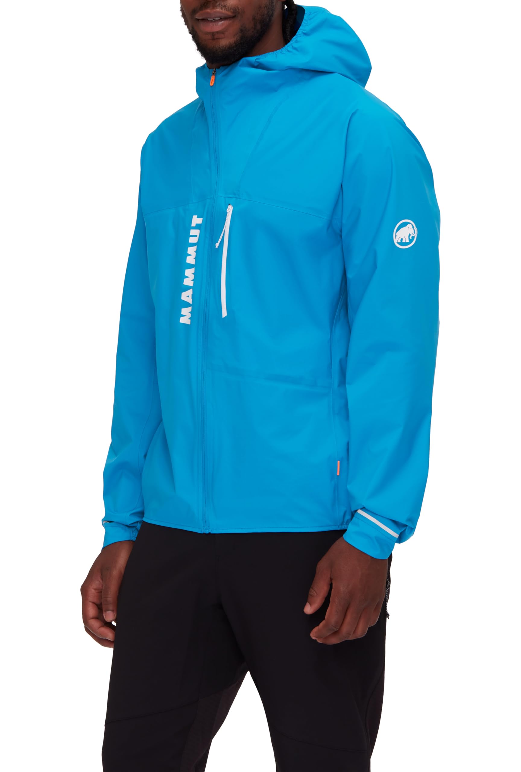 

Куртка с капюшоном Energy Trail Run Hard Shell, посадка по-азиатски TR HS Hooded Jacket AF Мужская glacier blue [Mammut] Мужская/Aenergy 1010-29980