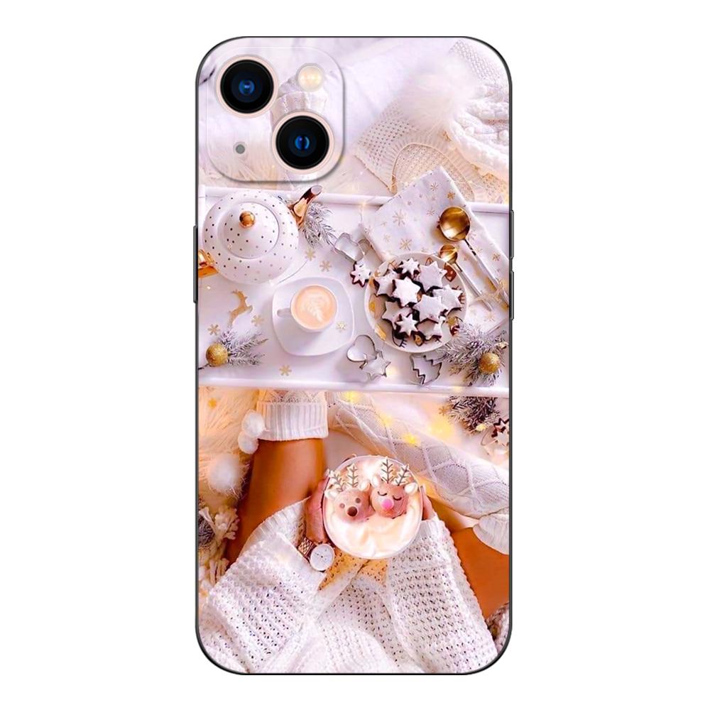 

ЧЕРНЫЙ ЧЕХОЛ TPU ДЛЯ VIVO Y20 Y11S Y20I Y20S Y20A Y20G Y20T Y20SG Y21T Y21A Y21E Y21S Y21 2021 зима девушка рождество Vivo Y20 Y11S