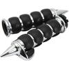 For Suzuki Boulevard M109R M50 M90 M95 C109R C50 C90 7/8" Throttle Hand Grips Motorcycle Grips Rubber Handle Grips Handle Bar Grips