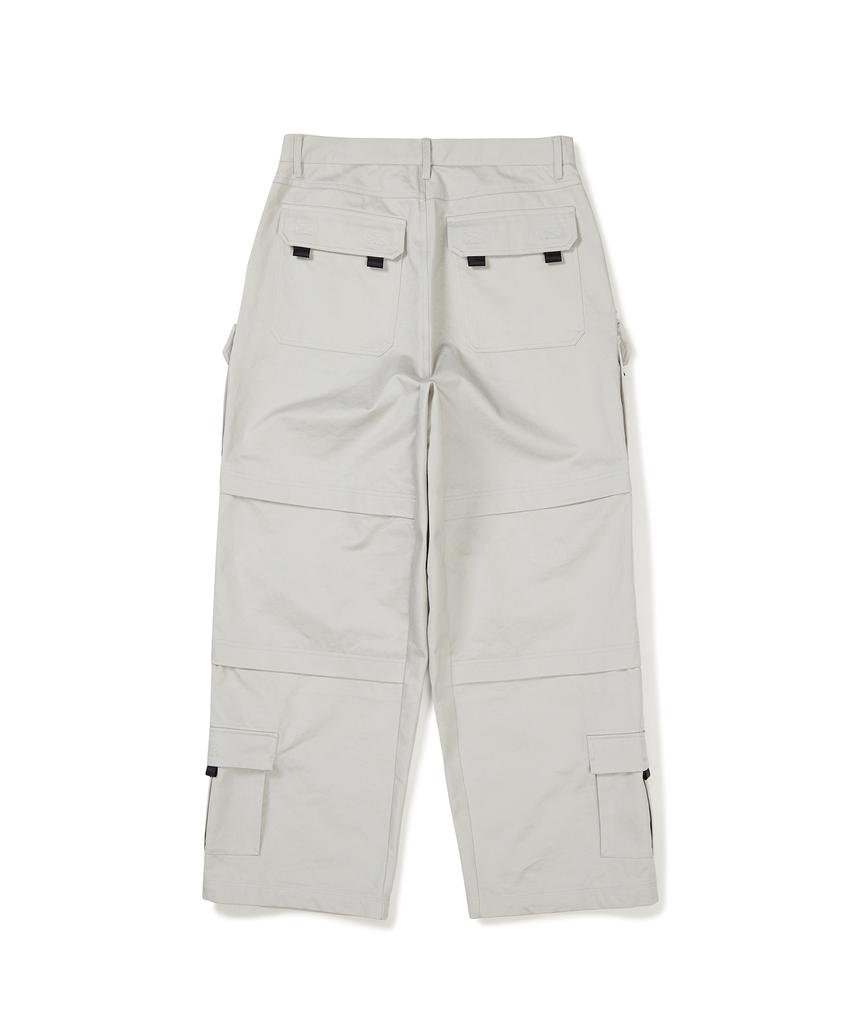 IEY Tool Over Cargo Pants Light Gray