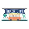 Summer Beach License Posters Wall Decor Plate Meal Sign Plaque Metal Vintage Tin Sign Room Decoration for Bar Pub