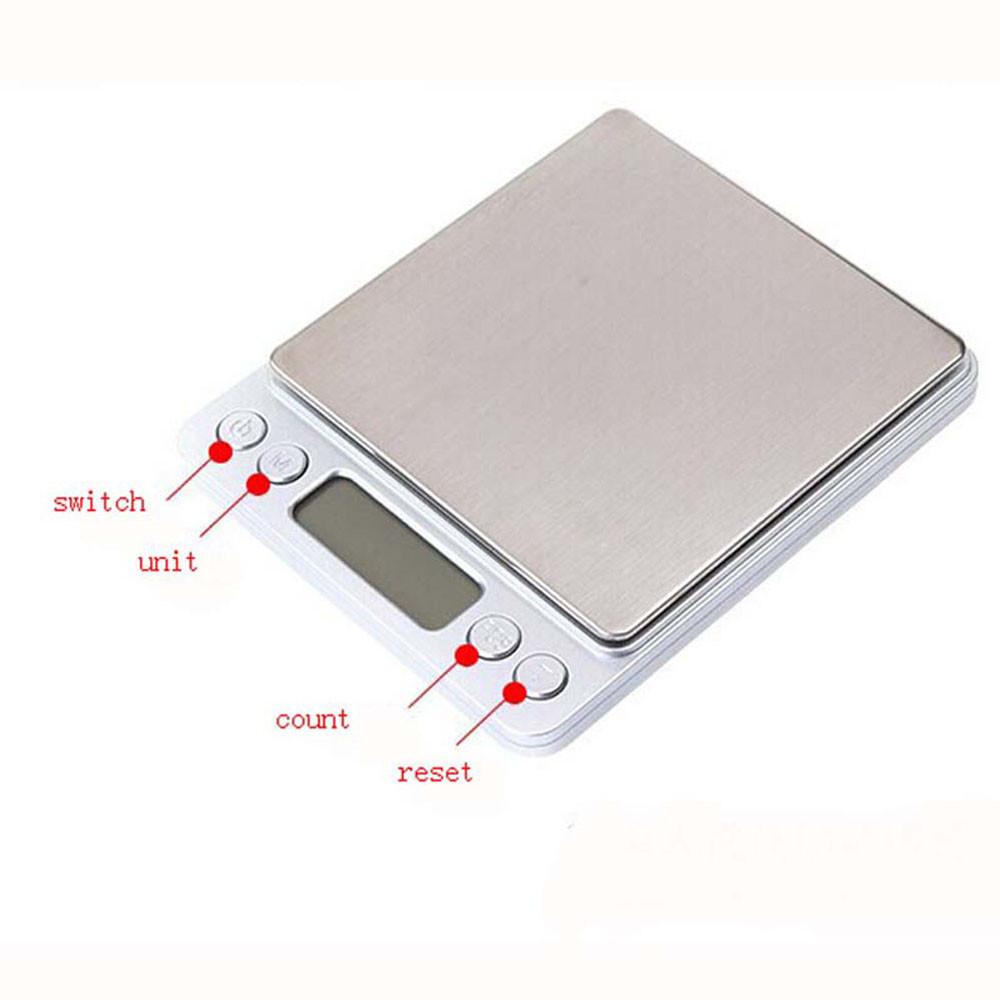Precision Digital Pocket Scale 3000g/0.1g - Electronic Jewelry Scale for Weighing Grams