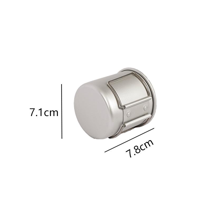 Mountain Guest Camping Mug | Portable Aluminum Folding Cup for Tea & Coffee
