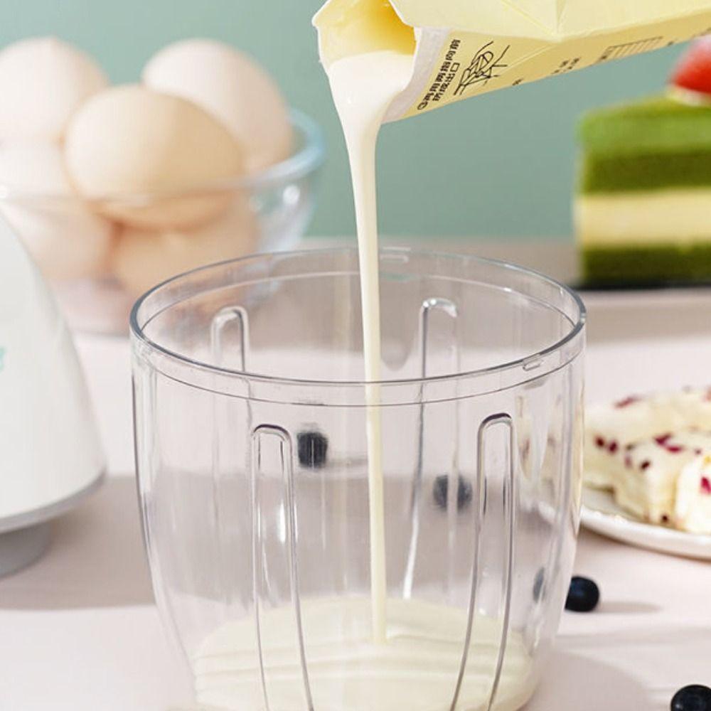 Labor-saving Cream Whipper Splash-proof Egg Whisk Milk Frother Machine Egg Beater  Bakery