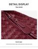 European & American Women's Large Woven Handbag - Handmade Single Shoulder or Crossbody Bag with Large Capacity.