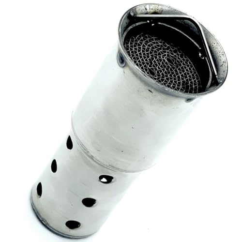 

shymie Внутренний глушитель Внутренняя перегородка Мотоциклетный глушитель Универсальный глушитель катализаторного типа Регулировка громкости Высокая громкость Накладной Нержавеющая сталь Внешний диаметр